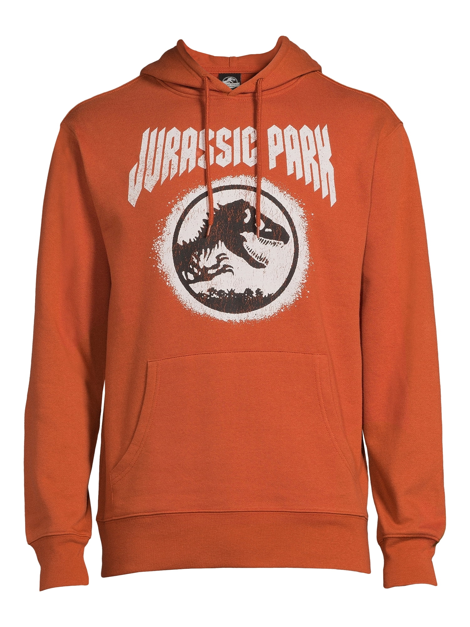 Jurassic Park Men's Rust Pullover Hoodie, Sizes S-3X