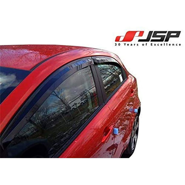 JSP Window Rain Guard Compatible with Kia Rio Hatchback 2011, 2012