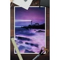 thumbnail image 3 of Lighthouse at Dusk (12x18 Wall Art Poster, Room Decor), 3 of 3