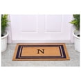 thumbnail image 5 of Dark Blue Border  Monogram Doormat (Letter N), 5 of 6