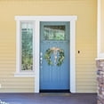 thumbnail image 5 of XIXISTARYY Eucalyptus garland, home living room window simulation green leaf garland, horseshoe garland, suitable for St. Patrick's holiday party decoration, 5 of 5