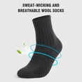 thumbnail image 3 of Thermal Wool Socks Non-Slip Wear Resistant Breathable Winter Warm Hiking Socks, 3 of 7