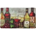 thumbnail image 1 of Home Sweet Home Anti Fatigue Kitchen Floor Mat - Non Slip Foam Comfort Standing Mat with Stain & Water Resistant Surface (Moscato, 18" W x 30" L), 1 of 1