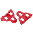 thumbnail image 1 of Tacos De Bicicleta, Material ABS Color Rojo Antideslizante Ajustable Diseño De 3 Orificios Pedales Clip De Placa Para Ciclismo ANGGREK Bike Cleats, 1 of 8