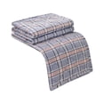 thumbnail image 2 of Btomtd Velvet Embossing Summer Cooling Blanket, Skin-Friendly & Breathable AC Cooling Quilt, Lightweight Comforter for Multi‑Season Use, 59" x 79" (Gray), 2 of 5