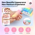 thumbnail image 2 of Saviland Nail Buffer Blocks for Nails: Colorful Style Nail Buffing Block Professional 4 Sided High Elastic Sponge Nail File Buffer Set 100/180 Grit for Natural Nails Nail Care, 2 of 7