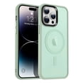 thumbnail image 1 of Funda TEKKU Matte Style para iPhone 15 PRO MAX Trans Verde compatible con MagSafe, 1 of 8
