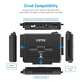 thumbnail image 3 of Adaptador de disco duro Unitek USB 3.0 a IDE/SATA con fuente de alimentación, 3 of 6