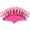 Pink, variant on 50pcs/set Acrylic Silicone Ear Stretcher Expander Gauge Plugs Tappers Stretching-Pink