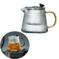 thumbnail image 4 of jifeng Glass Teapot Removable Safe Capacity Borosilicate Heatable Glass Teapot for Cook 500ML, 4 of 8