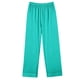 thumbnail image 4 of Puntoco Conjunto De Pijama Casual De Manga Larga Con Estampado De Moda Informal Para Mujer (1 top + 1 Pantalón) Conjunto De Solapa De Manga Larga Verde Menta L, 4 of 4