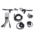 thumbnail image 2 of Kit De Controlador De Motor De Bicicleta Eléctrica, Juego De Conversión De Bicicleta Eléctrica 15A De Alta Dureza Para Scooter, 2 of 7
