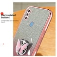 thumbnail image 4 of Glitter Cover Compatible with Samsung Galaxy A11 Case Butterfly Kickstand Case for Samsung A11 Soft TPU Electroplated Bling Shockproof Shell for Women Girls Cover for Galaxy A11, 4 of 7