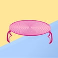 thumbnail image 2 of Étagère de Rangement pour Vaisselle de Cuisine pour Micro-Ondes, Plateau de Cuisson pour Riz Multifonction Pliable (Rose), 2 of 9