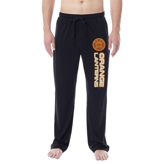 DC Comics Mens' Green Lantern Blackest Night Pajama Pants - All Corps