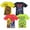 Multicolor, variant on STAR WARS Lucasfilm Boy's 4-Pack Short Sleeves Graphic Tee Shirt, Black/Red/Green/Yellow, 6