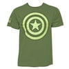 Captain America Salute to Service Men's T-Shirt-3XLarge