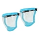 thumbnail image 4 of Cubierta De Cara Protectora, 2 Pcs Protector Facial Transparente A Prueba De Polvo Con Almohadillas De Algodón De Filtro Transparente Para Adultos Weed Whacking, Molienda, 4 of 7