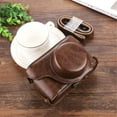 thumbnail image 3 of Leather Camera Case Bag Cover with Strap For Fujifilm X100V X100F X100T X100S X100 Camera, 3 of 8