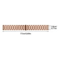 thumbnail image 3 of GUANGHONG 18mm] Timepiece [ Bracelet de Montre en Acier Inoxydable Multifonction 3 Maillons pour Diverses Pièces Band Tool, 3 of 6