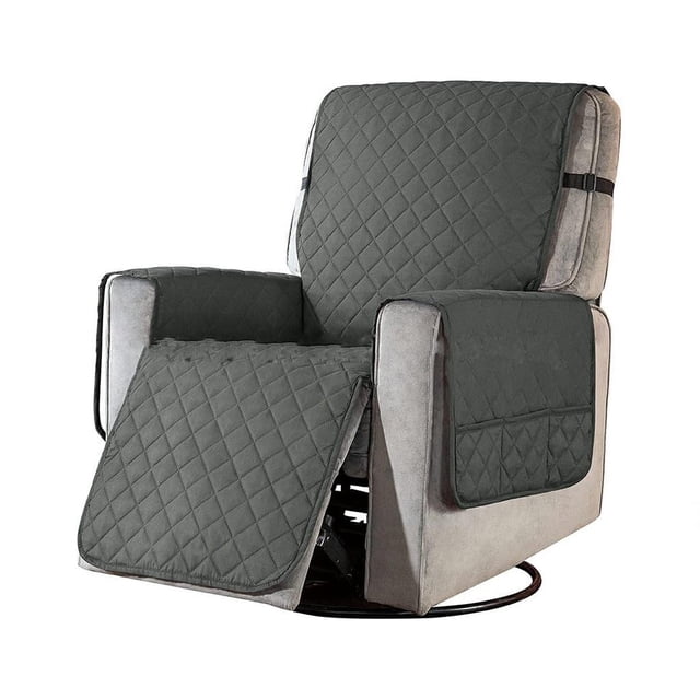 Funda de poliéster Moyic para silla portátil desmontable impermeable Gris oscuro L