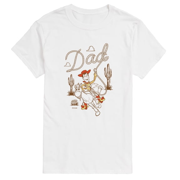 Toy Story - Western Dad Woody Short Sleeve Graphic T-Shirt