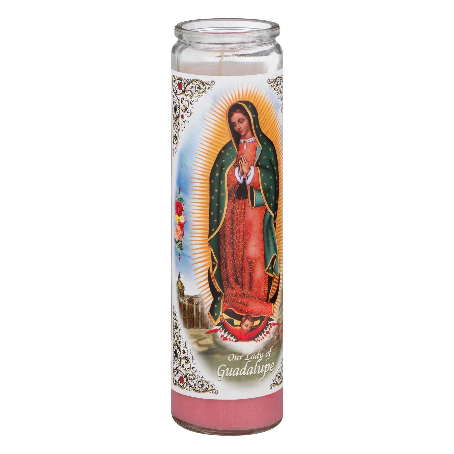 Our Lady Of Guadalupe Candle - Devotional 8 Novena Candle