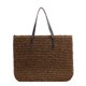 thumbnail image 1 of Bolsa de playa de paja de hombro tejido de ratán de compras grande para vacaciones de verano Ndcxsfigh Para Estrenar, 1 of 8