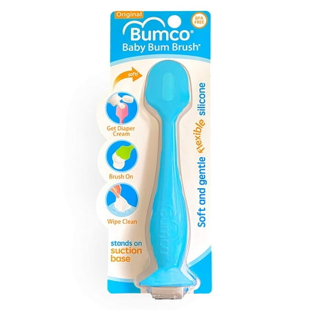 Baby Bum Brush, Original Diaper Rash Cream Applicator, Soft Flexible Silicone, Unique Gift,