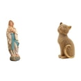 thumbnail image 1 of Figura decorativa de resina de María, estatua coleccionable de animal para oficina, coche, entrada, estantería, sala de estar, dormitorio., 1 of 8
