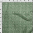 thumbnail image 4 of oneOone Cotton Cambric Green Fabric Floral Sewing Craft Projects Fabric Prints By Yard 42 Inch Wide, 4 of 4