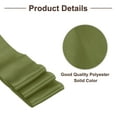 thumbnail image 3 of Uxcell 4 Inches x 24 Yards Olive Color Satin Ribbon for Gift Decoration, Polyester, 3 of 5