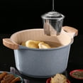 thumbnail image 4 of Mesh Ball Marinated Gravy Strainers Stainless Steel Tea Filters Hot Pot Strainer, 4 of 8