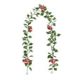 thumbnail image 4 of MXTPOV Artificial Christmas Garland, Green Garland with Red Berries, Garlands for Decoration Christmas Fireplace Party Wedding, Home Decor, 5.58 FT, 4 of 6
