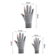 thumbnail image 5 of AURORA TRADE 1 Pair Winter Gloves Non-skid Waterproof Wind Resistant Wide Application Unisex Adult Touchscreen Gloves for Outdoor, 5 of 8
