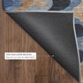 thumbnail image 6 of Addison Rugs Mayfield Premium Machine Washable Transitional Abstract Navy Rectangle Rug, 9' x 12', 6 of 8