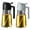 Black+Ash, variant on TrendPlain 16oz/470ml Glass Olive Oil Sprayer for Cooking - 2 in 1 Olive Oil Dispenser for Kitchen Gadgets, Air Fryer, Salad, and BBQ - Green