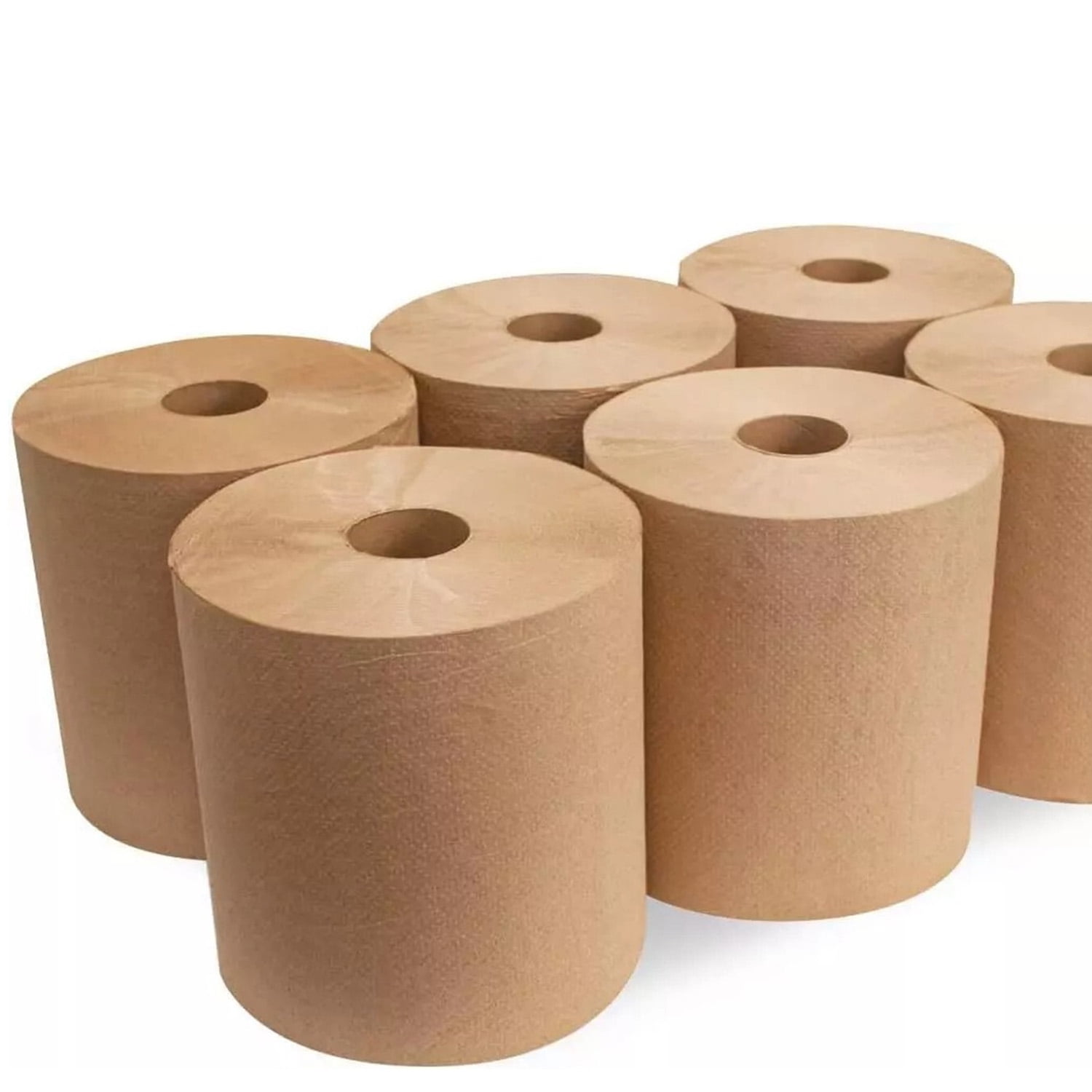 Morcon Paper Hardwound Roll Towels 8" x 800ft Brown 12 Rolls/Carton R6800