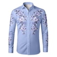 thumbnail image 4 of FINALGANG Boys Shirts Boy's Western Cowboy Shirt Stylish Printed Long Sleeve Regular Fit Shirt Kids Casual Button Down Tops For Festival Party Wear 10-11 Years, 4 of 4
