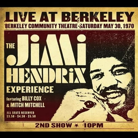 Live at Berkeley: 2nd Show (CD) by Jimi Hendrix