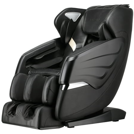 BOSSCARE Massage Chair Assembled 3D Recliner Chair with Zero Gravity Black