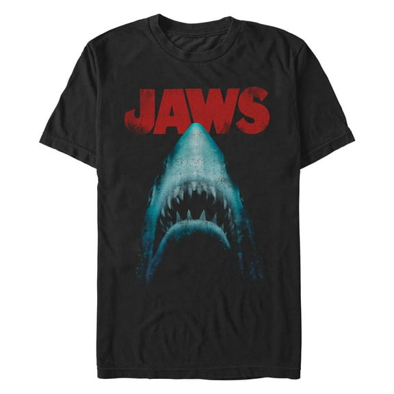 Men's Jaws Classic Poster Graphic T-Shirt