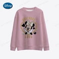 thumbnail image 3 of Sudadera con capucha de Mickey y Minnie con estampado 3D de Disney Mickey Mouse Anime, suéter informal de otoño para hombre, top ajustado para mujer para hombre, 3 of 5