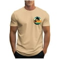 thumbnail image 1 of Eres Más Que una Camisa de Puntuación de Prueba Nueva Moda Casual Hombres Imprimir Camiseta Deportiva Manga Corta Blusas de Cuello Redondo, 1 of 9