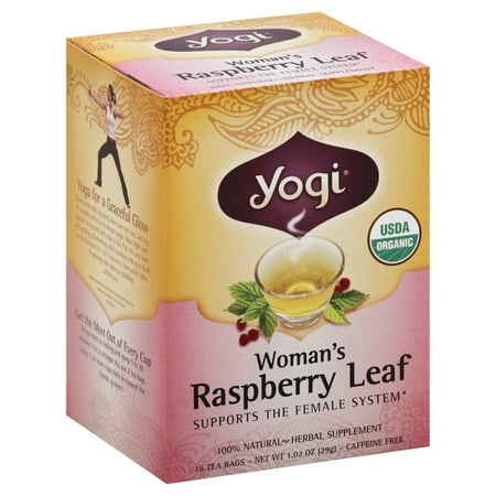 Yogi Woman's Raspberry Leaf Tea, 16 Tea Bags