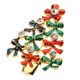 thumbnail image 5 of Decoración de cristal de de imitación brillante Navidad en apariencia de broche Pin accesorio de joyería 3 Yinane Broche, 5 of 6