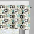 thumbnail image 3 of Ambesonne Blue Brown Window Valance, Dandelions Floral, 54" X 18", Multicolor, 3 of 5