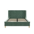 thumbnail image 5 of Max & Finn Ambrosia Kids' Full Upholstered Bed, Teal Velvet, 5 of 18