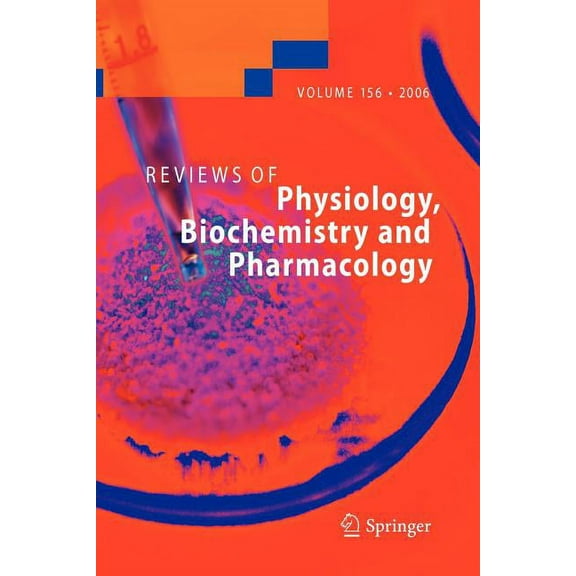Reviews of Physiology, Biochemistry and Reviews of Physiology, Biochemistry and Pharmacology 156, Book 156, (Paperback)