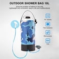 thumbnail image 4 of Bolsa de ducha para acampar de 10L, bolsa de ducha al aire libre, bolsa de ducha Solar portátil de PVC, bolsa de almacenamiento de agua para acampar, 4 of 9